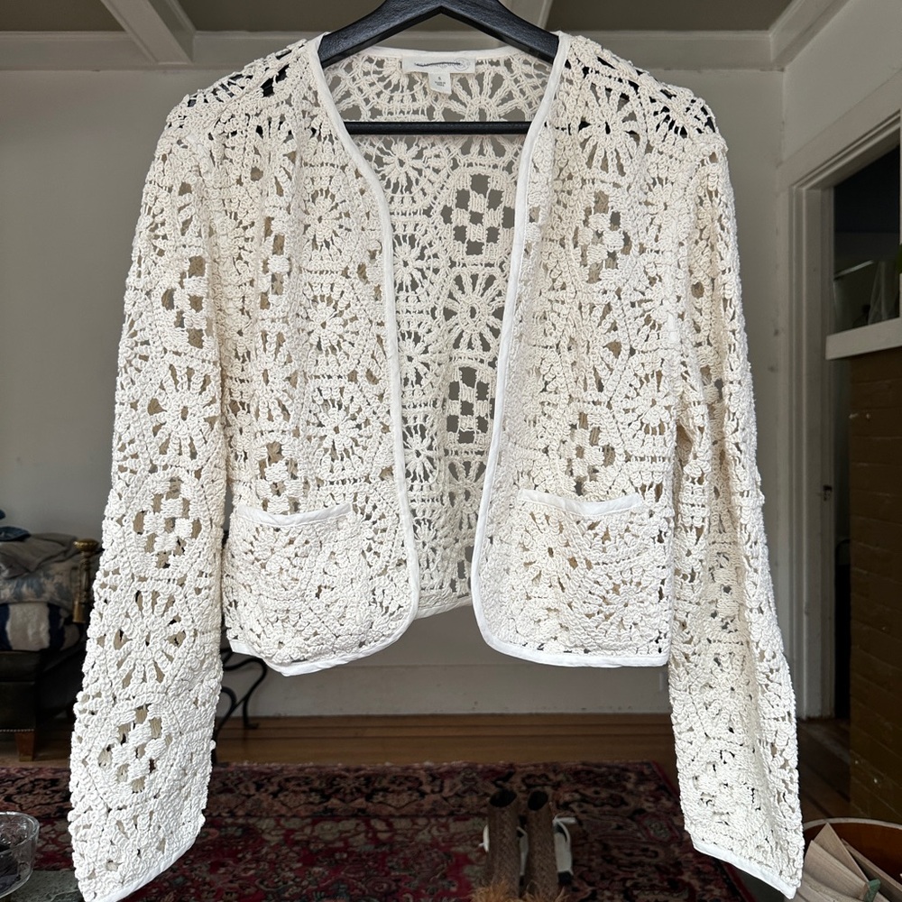 Treasure and bond crochet cardigan